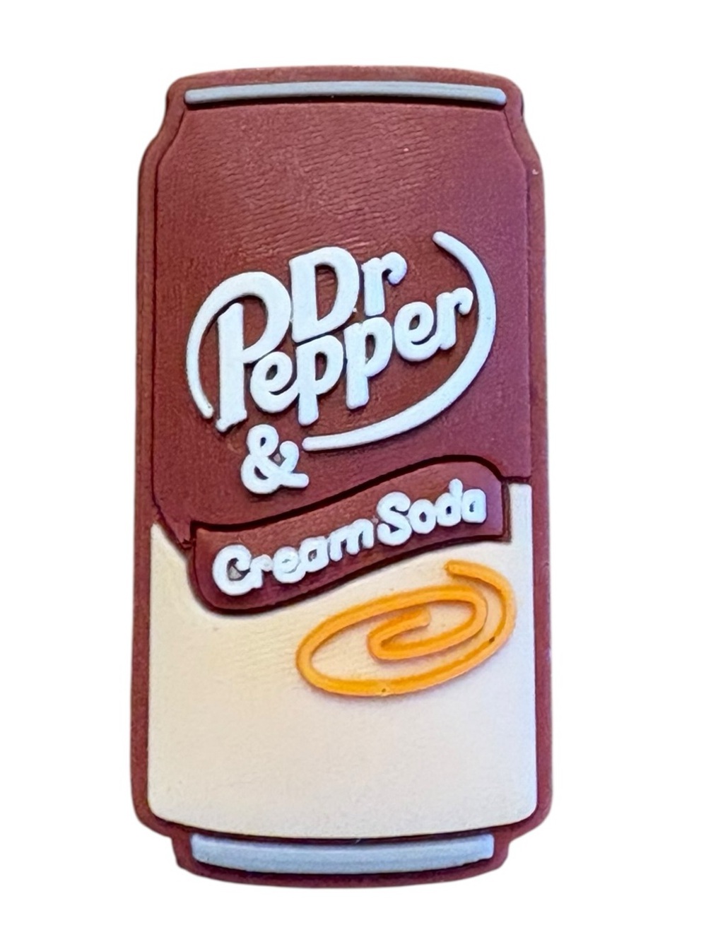 Dr Pepper & Cream Soda Croc Charm